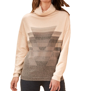 Prana Frosted Pine Organic Cotton Blend Oversized Sweater